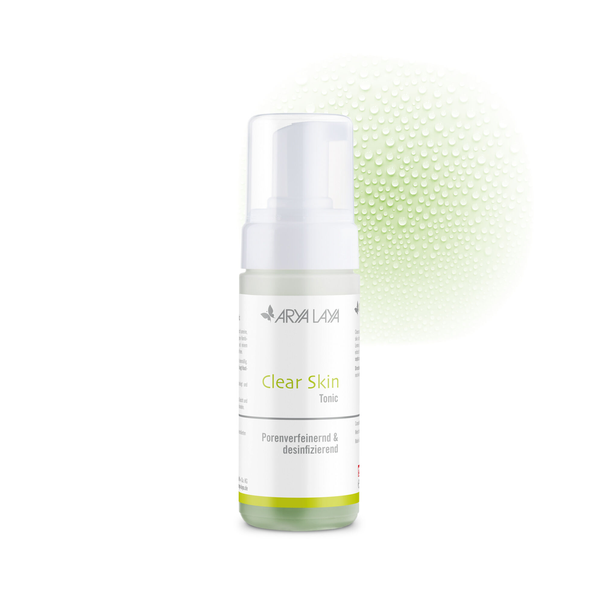 Airless-Spender mit ARYA LAYA Clear Skin Tonic, 125 ml