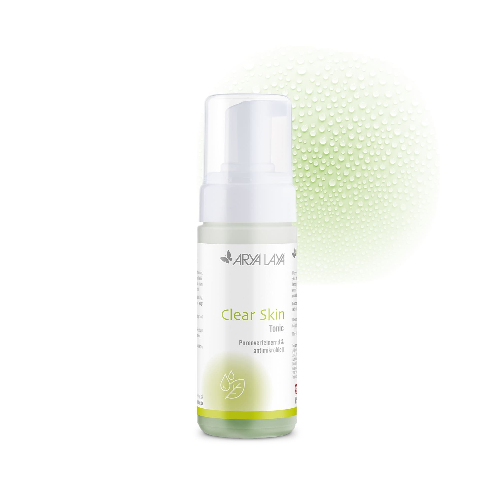 Airless-Spender mit ARYA LAYA Clear Skin Tonic, 125 ml