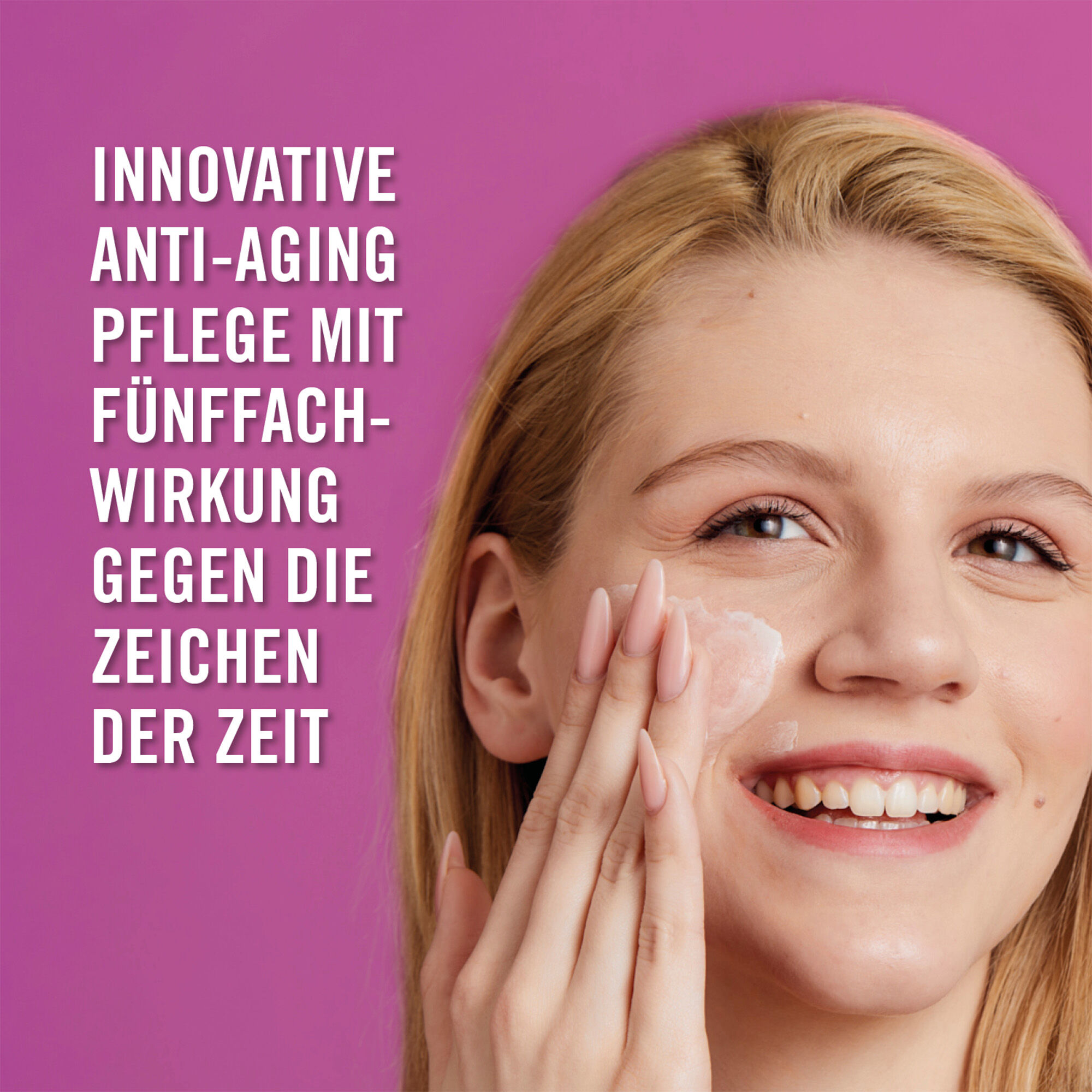 Innovative Anti-Aging-Pflege mit 5-fach Wirkung gegen die Zeichen der Zeit