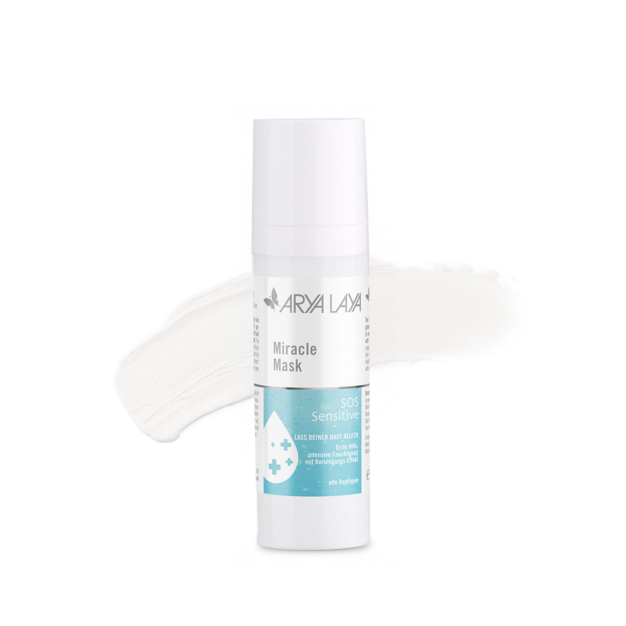 Airless-Spender mit ARYA LAYA Miracle Mask SOS Sensitive, 30 ml
