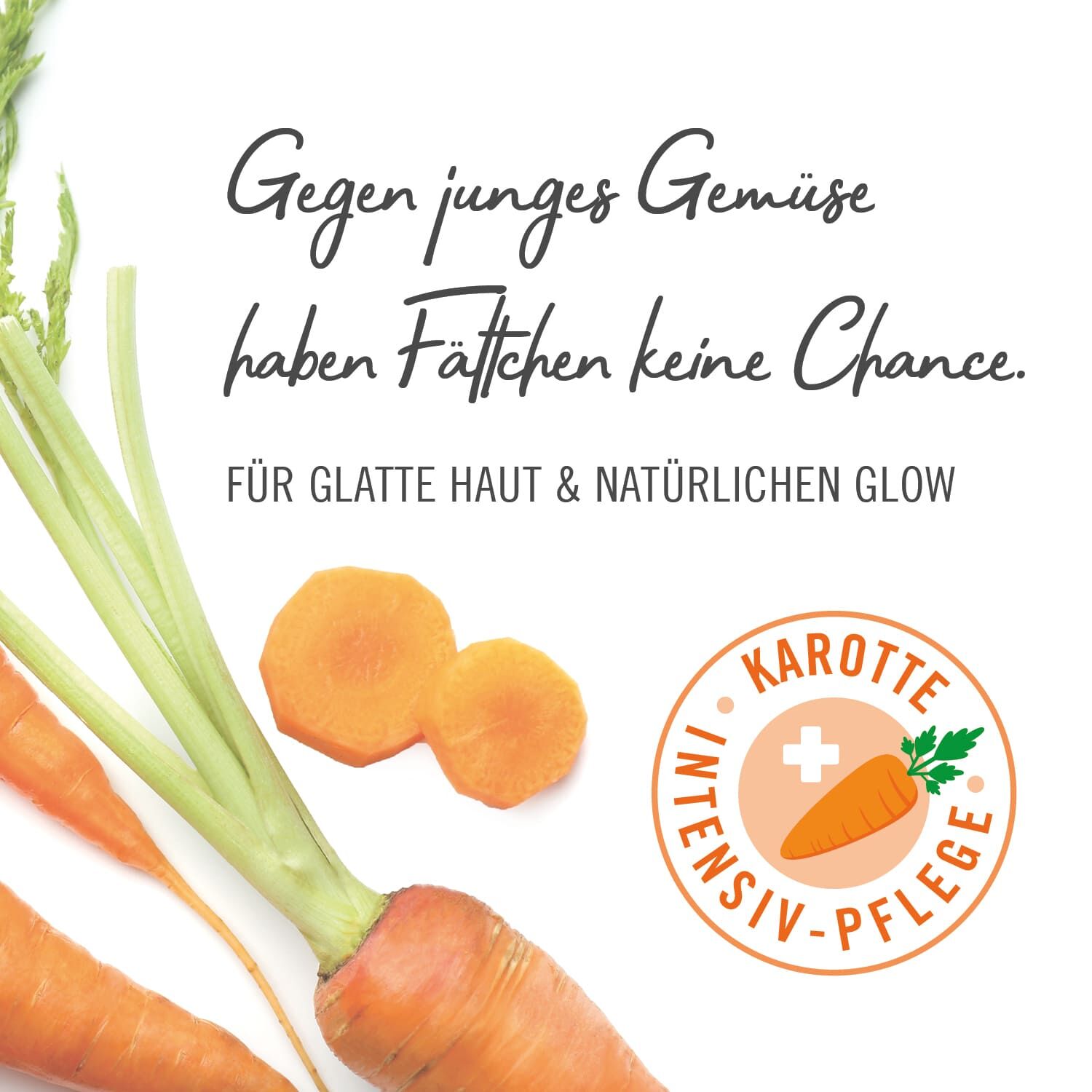 Gegen junges Gemüse haben Fältchen keine Chance