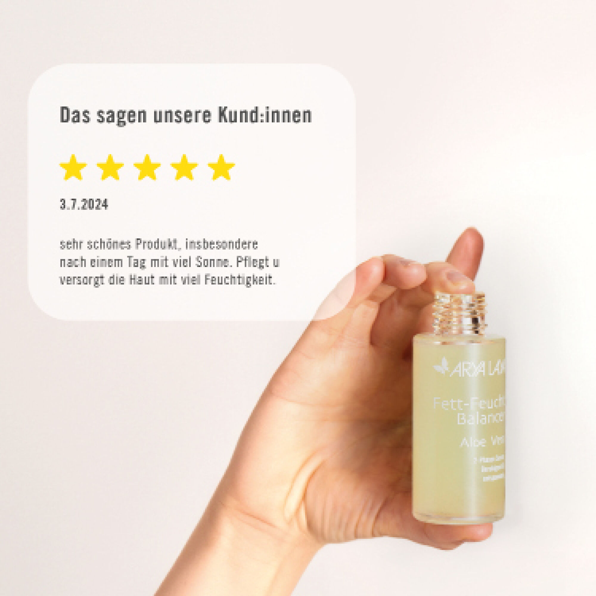 Das sagen unsere Kunden: 5 Sterne