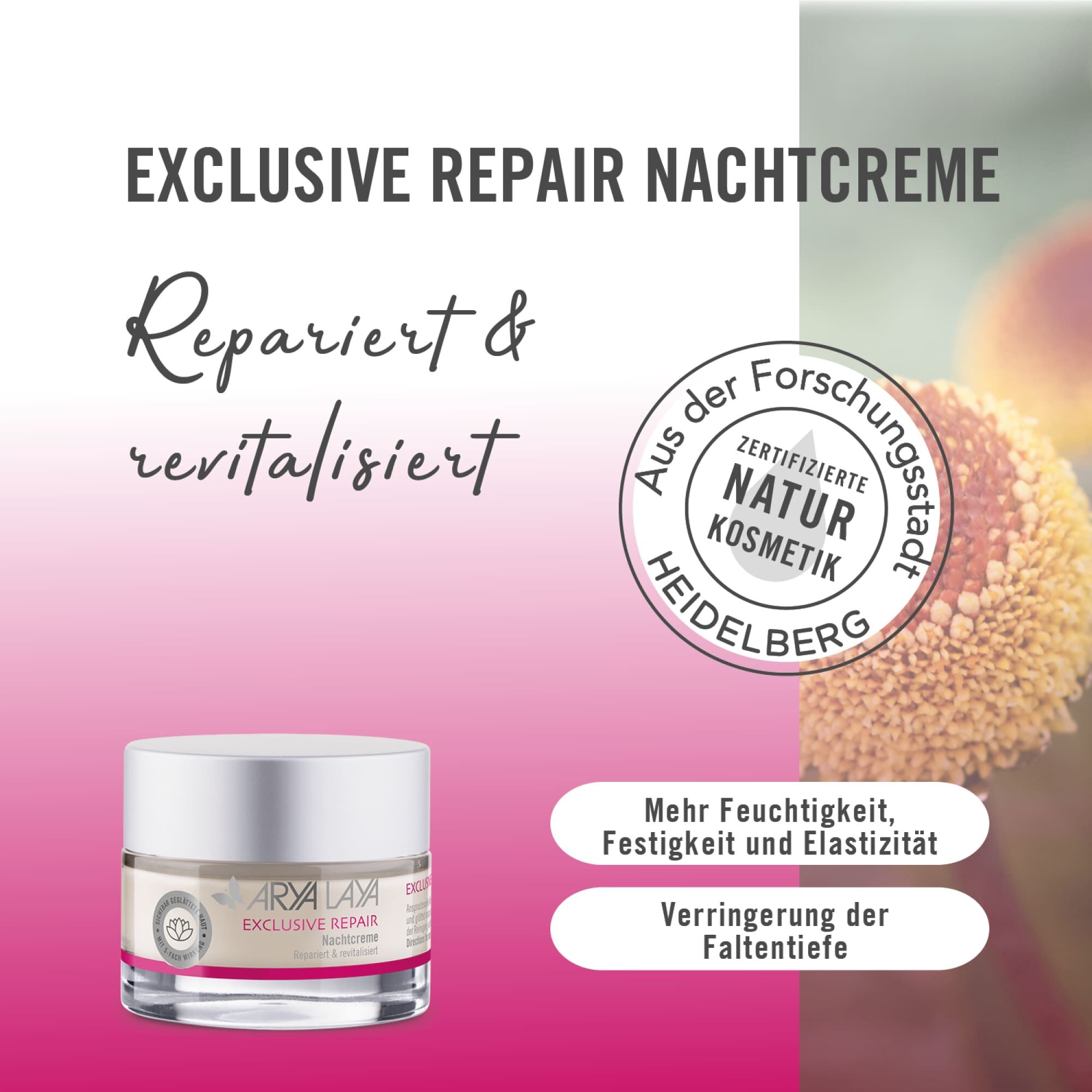 Wirkweise ARYA LAYA Exclusive Repair Nachtcreme