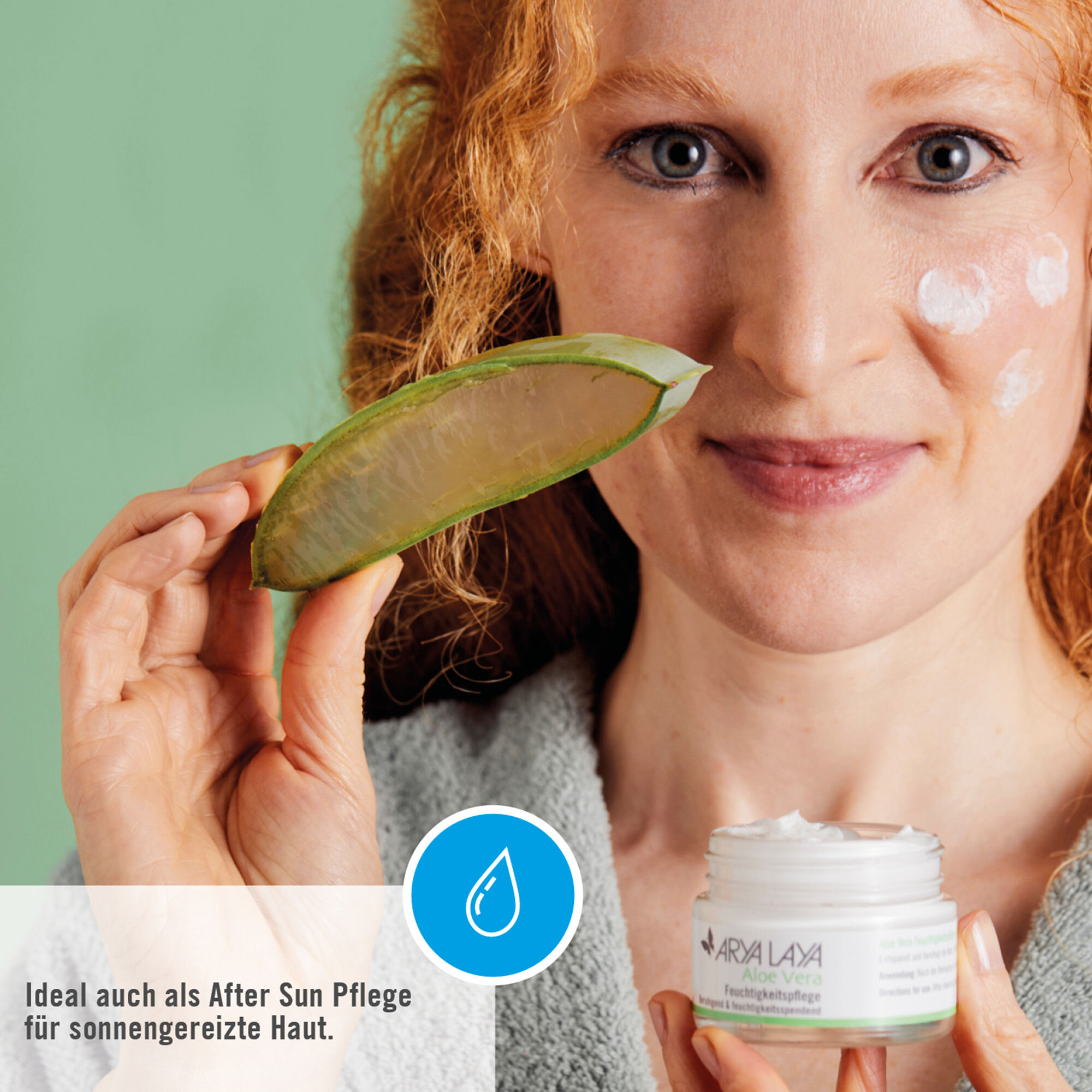 Ideal auch als After Sun Pflege