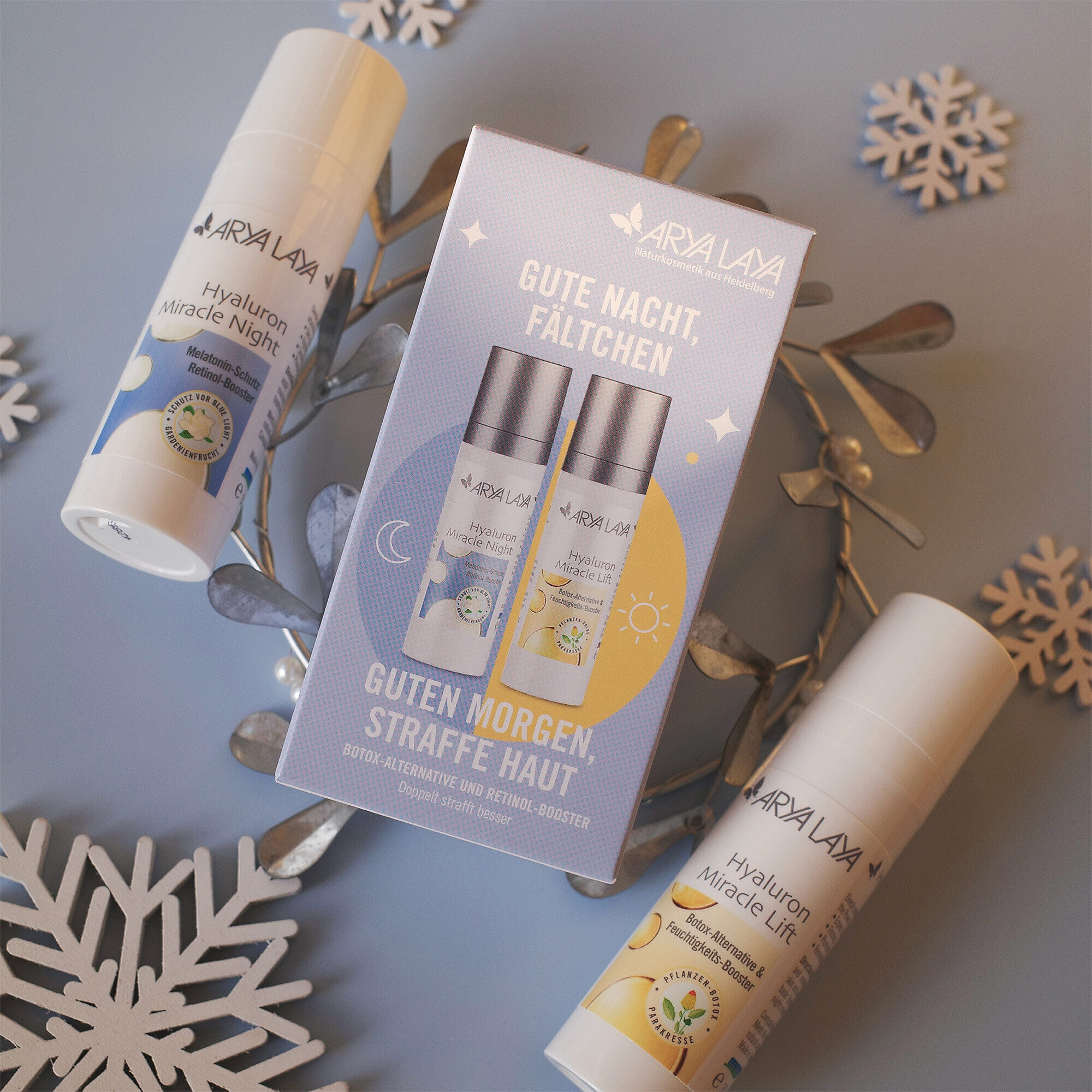 Weihnachtsidee ARYA LAYA Geschenkset "Straffe Haut"