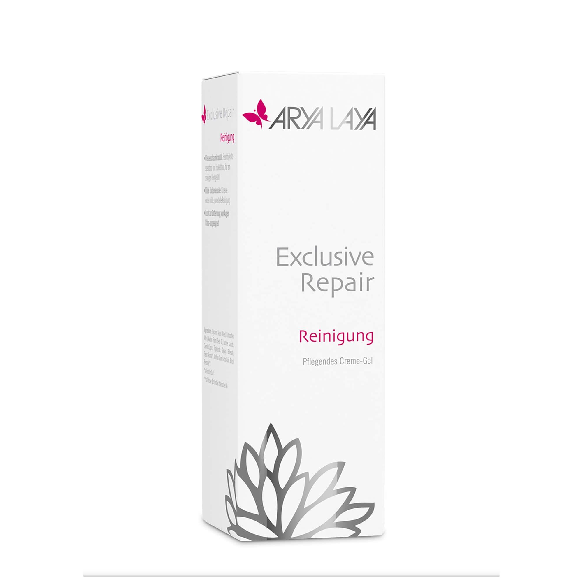 Faltschachtel mit ARYA LAYA Exclusive Repair Reinigung, 100 ml