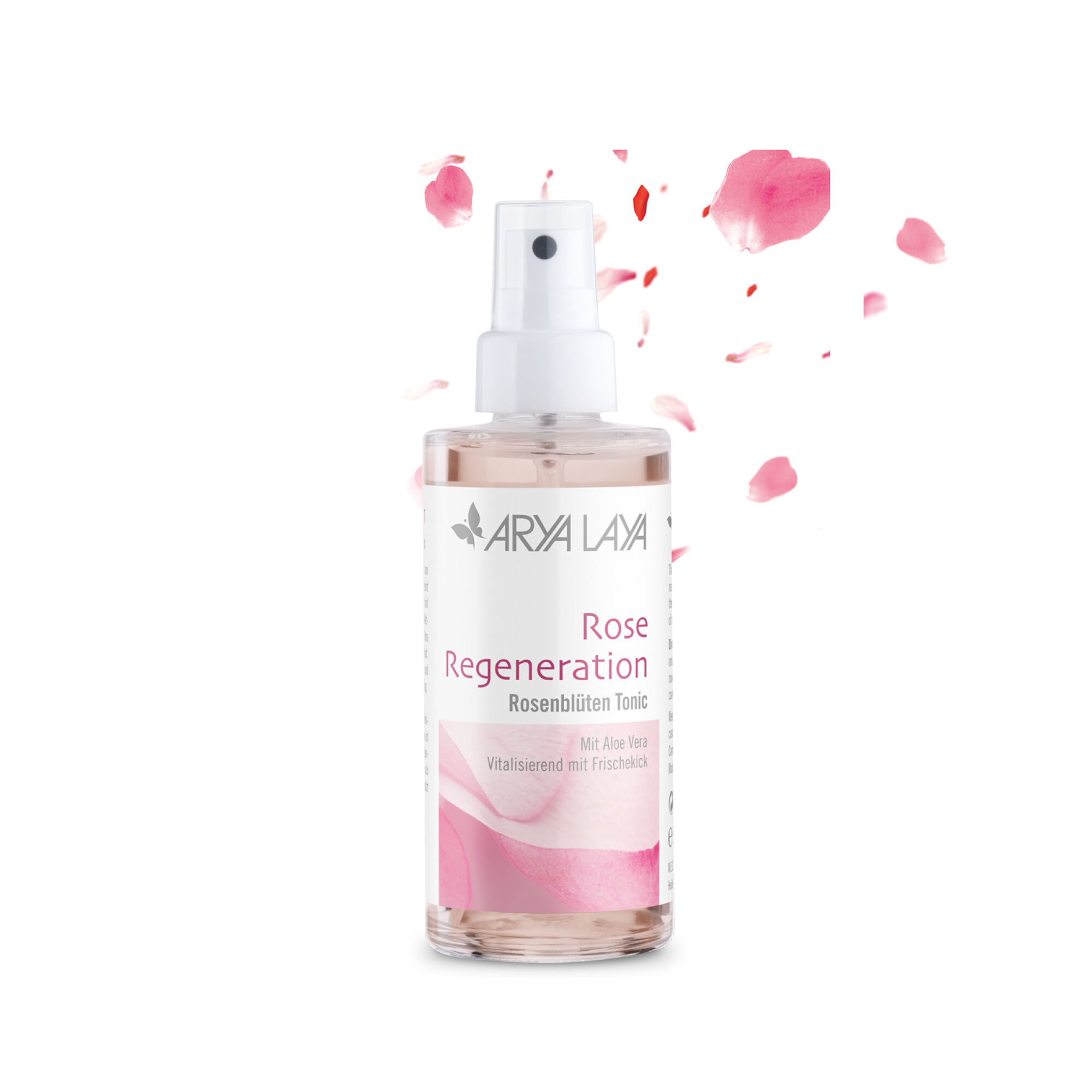 ARYA LAYA Rose Regeneration Rosenblüten Tonic, Glasflasche, 100 ml