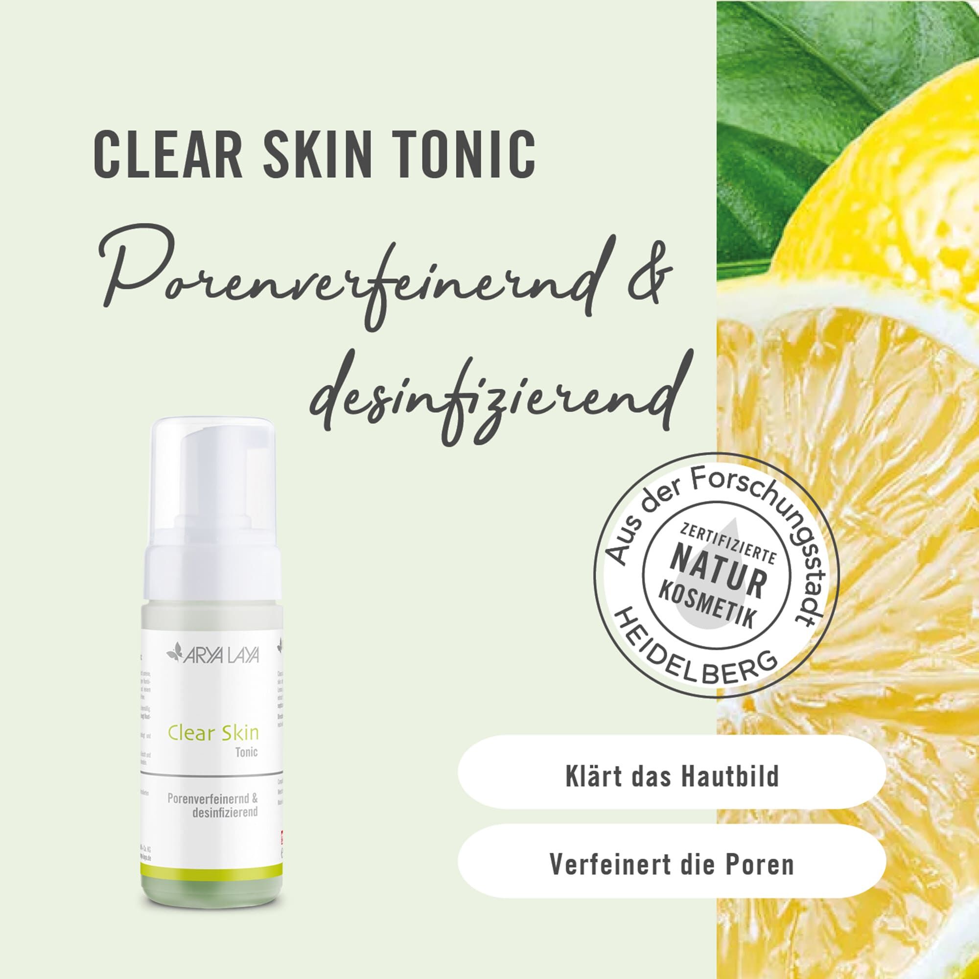 Wirkweise ARYA LAYA Clear Skin Tonic