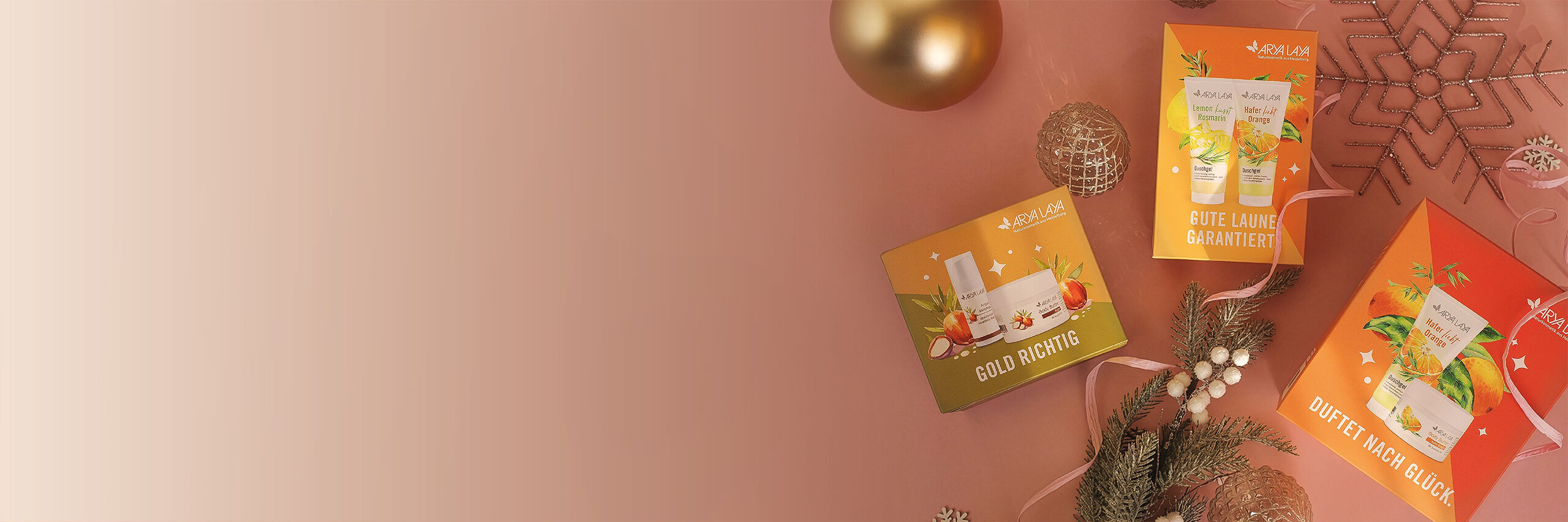 Header weihnachtliche Geschenkideen Geschenksets
