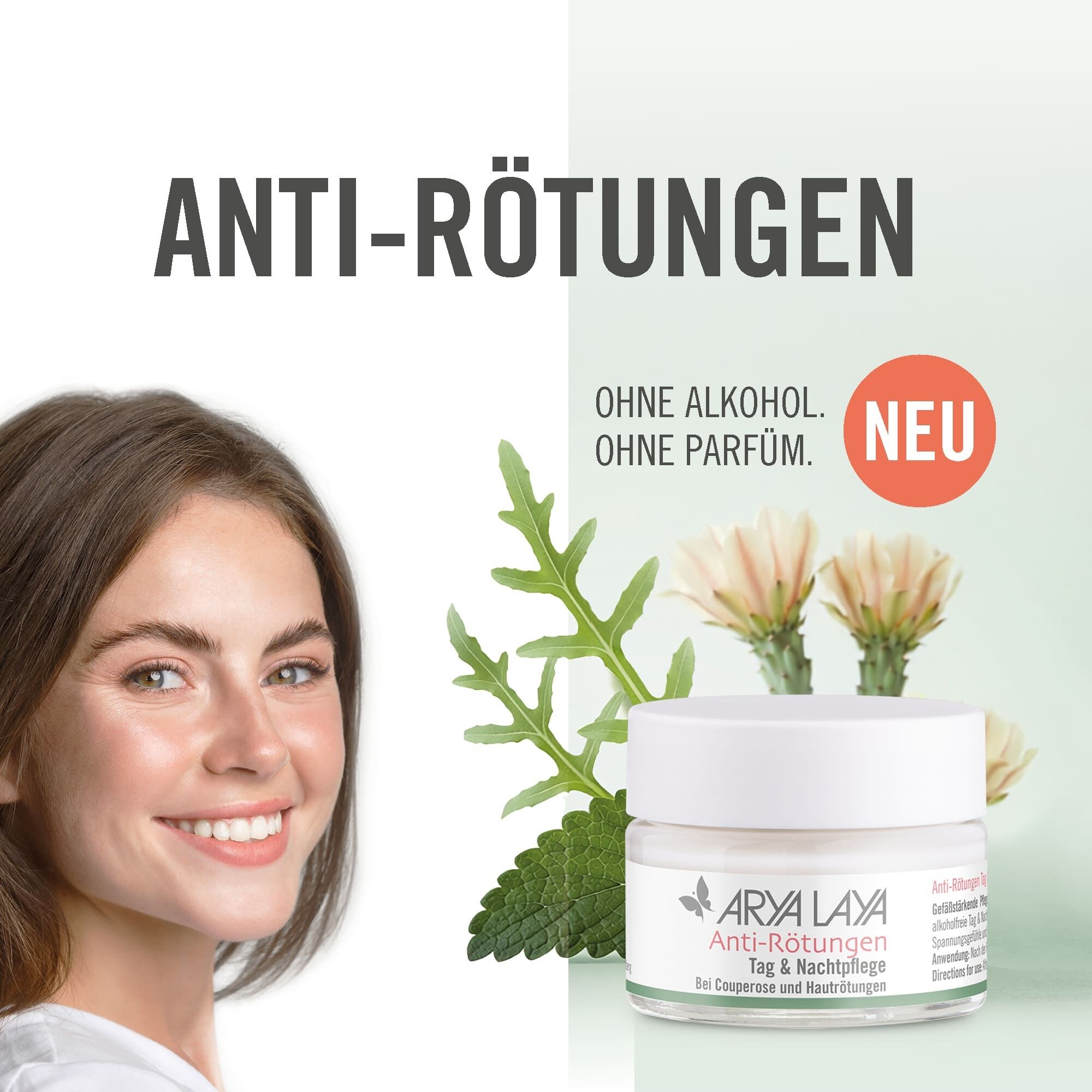 Ohne Alkohol und ohne Duftstoffe