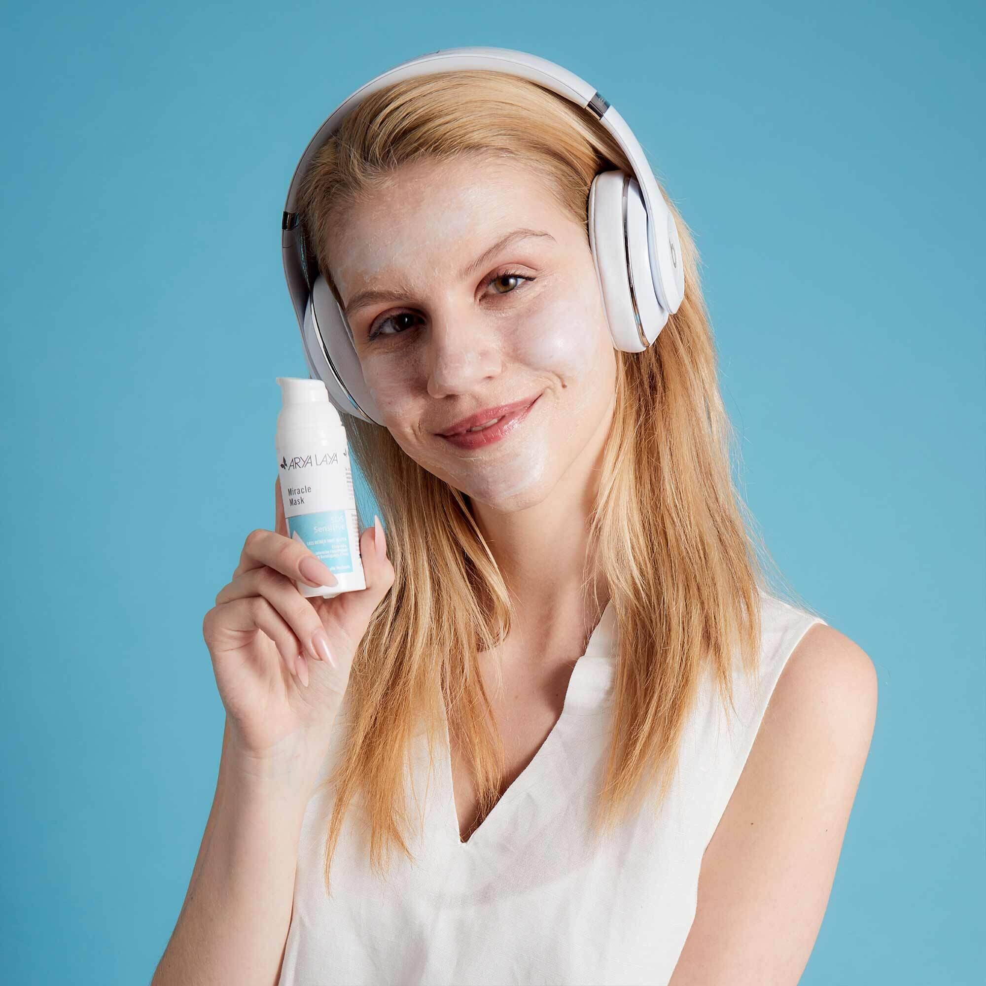 Pia-Sophie Remmel - bekannt aus DSDS - ist prominenter Miracle Mask-Fan