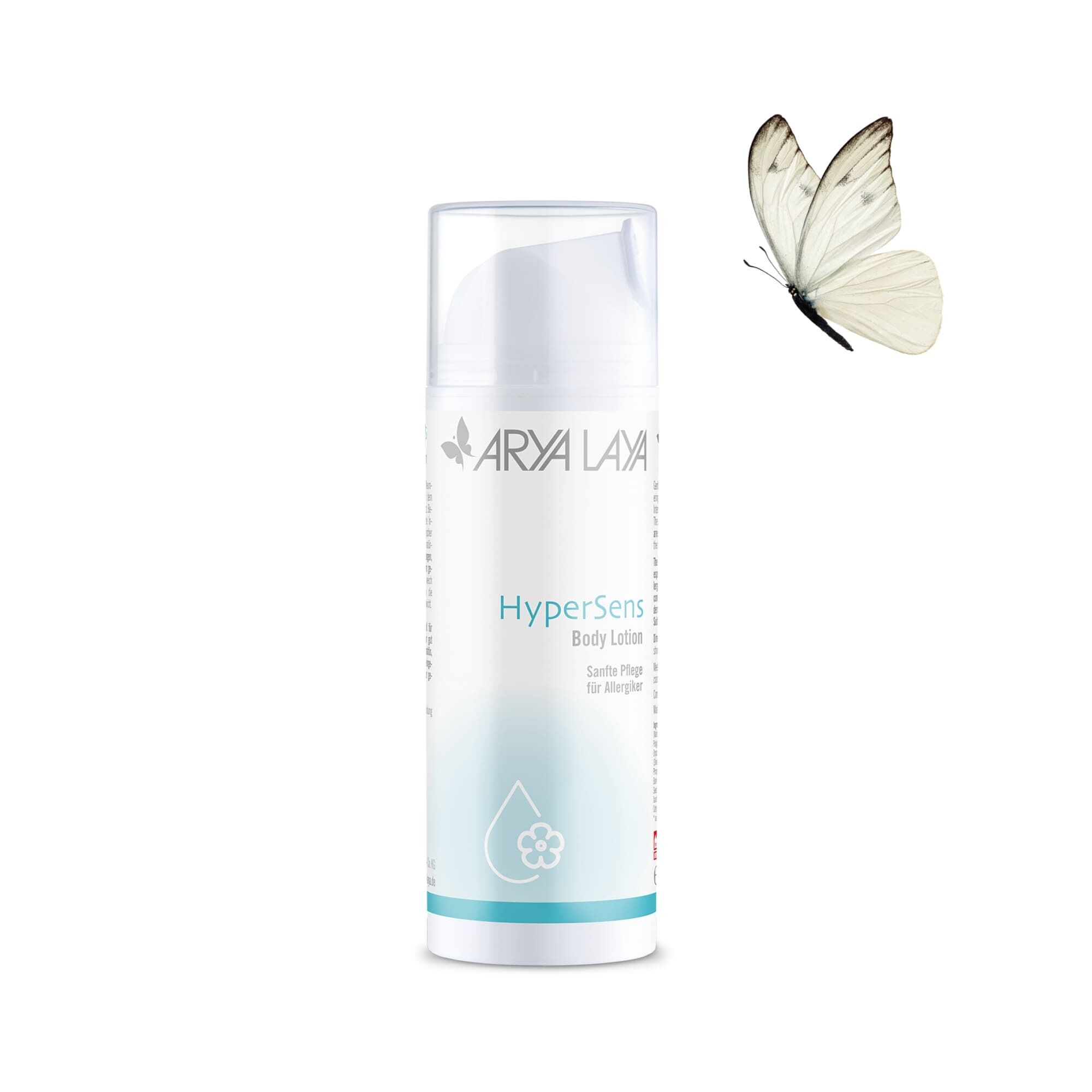 Hypersens Body Lotion, sanfte Pflege für Allergiker mit Schwarzkümmelöl, beruhigt und fördert die Regeneration, 150 ml Airless-Spender