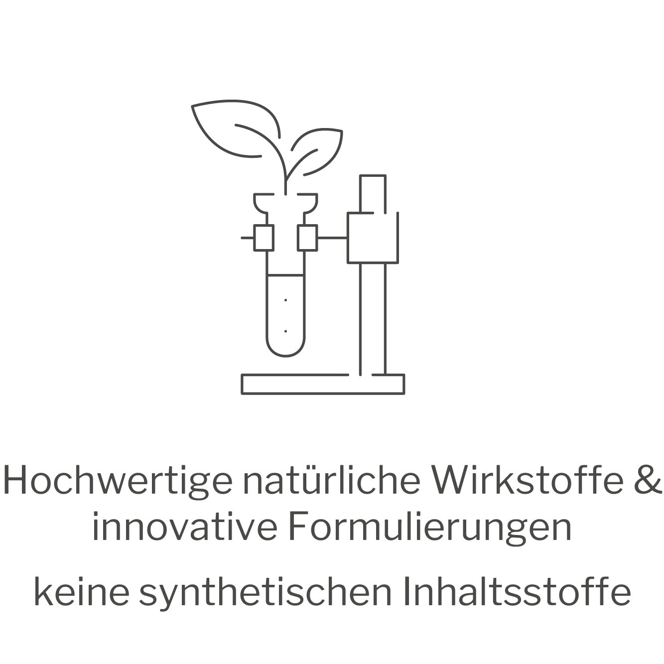 Hochwertige natürliche Wirkstoffe, innovative Formulierungen und keine synthetischen Inhaltsstoffe