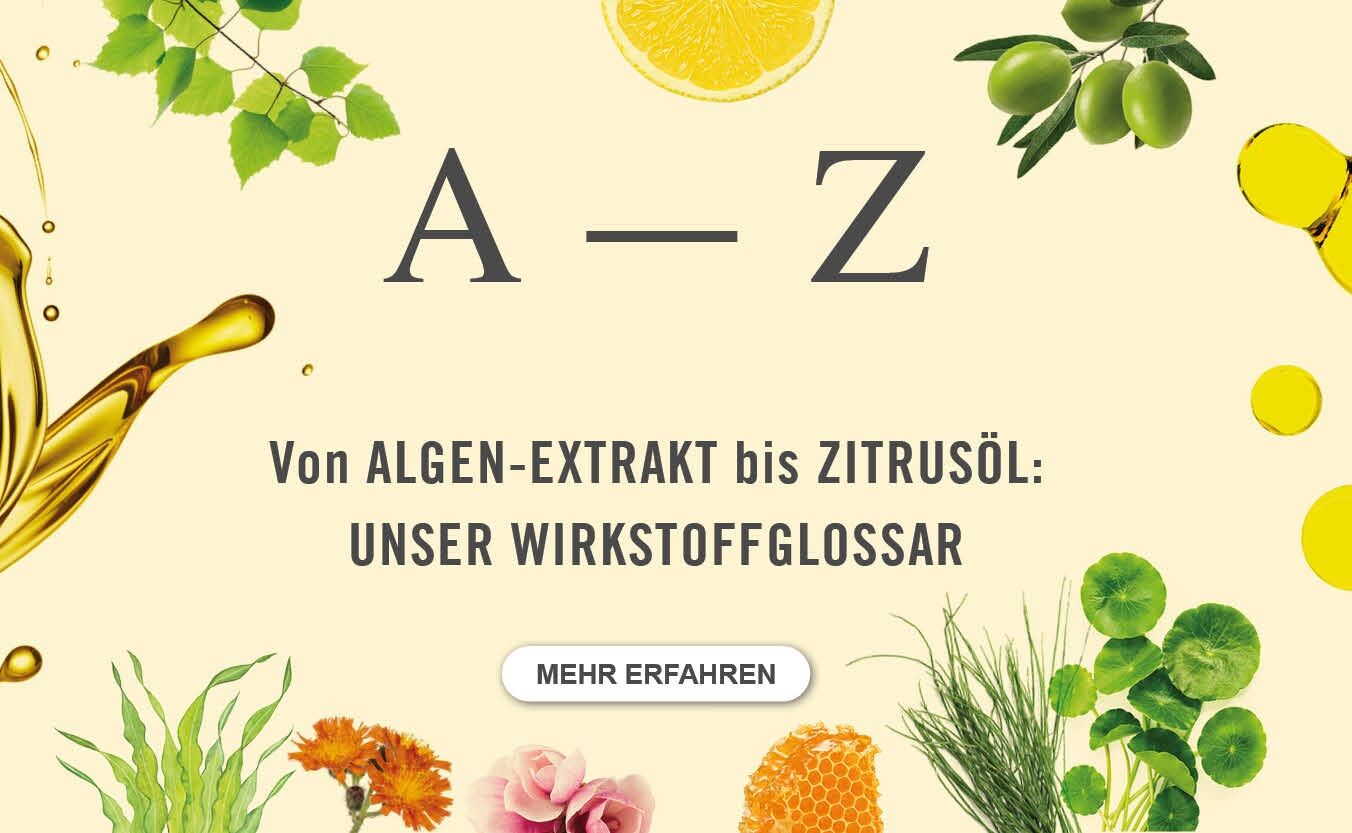 A-Z: von Algen-Extrakt bis Zitrusöl