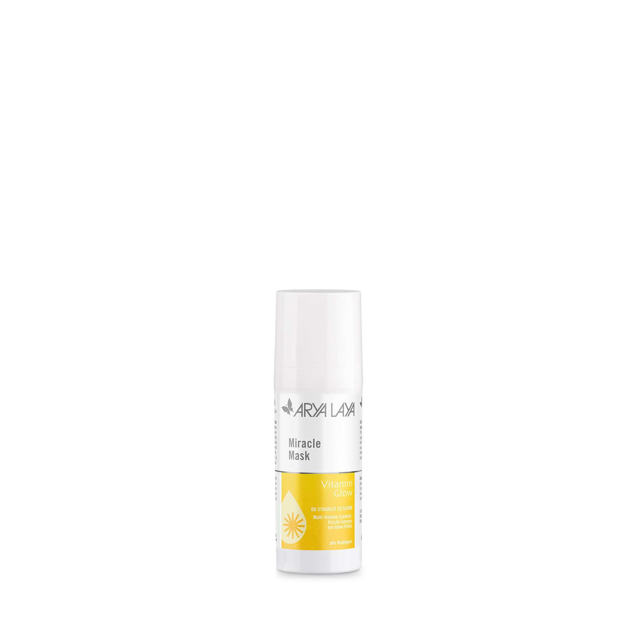 Airless-Spender mit ARYA LAYA Miracle Mask Vitamin Glow, 15 ml