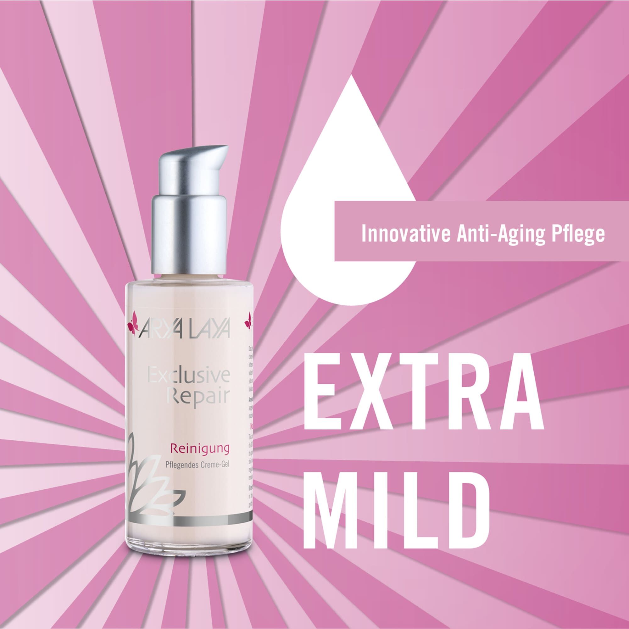 Extra mild - innovative Anti-Aging-Pflege