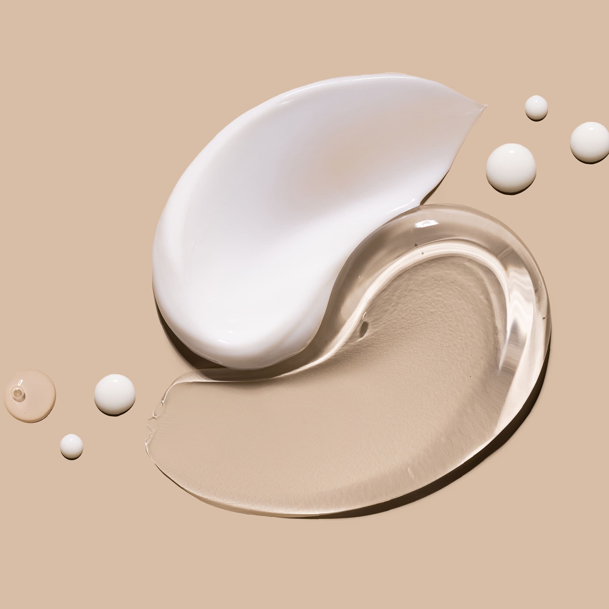 Yin & Yang aus Cremeklecksen
