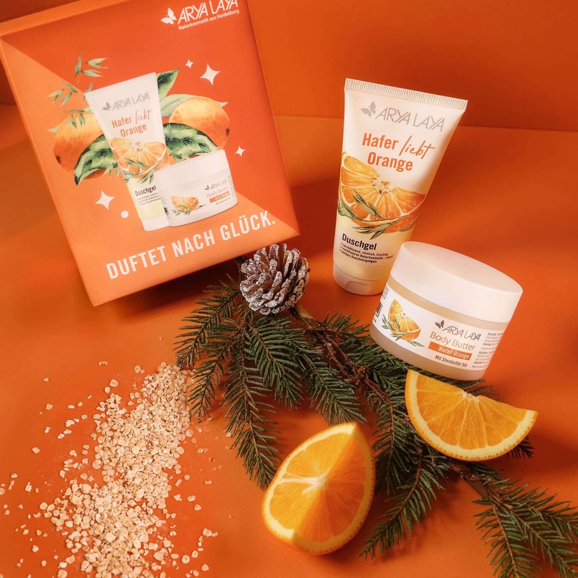 Geschenkset "Duftet nach Glück"
