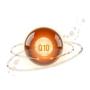 Q10-Kugel mit Satelittenbahnen