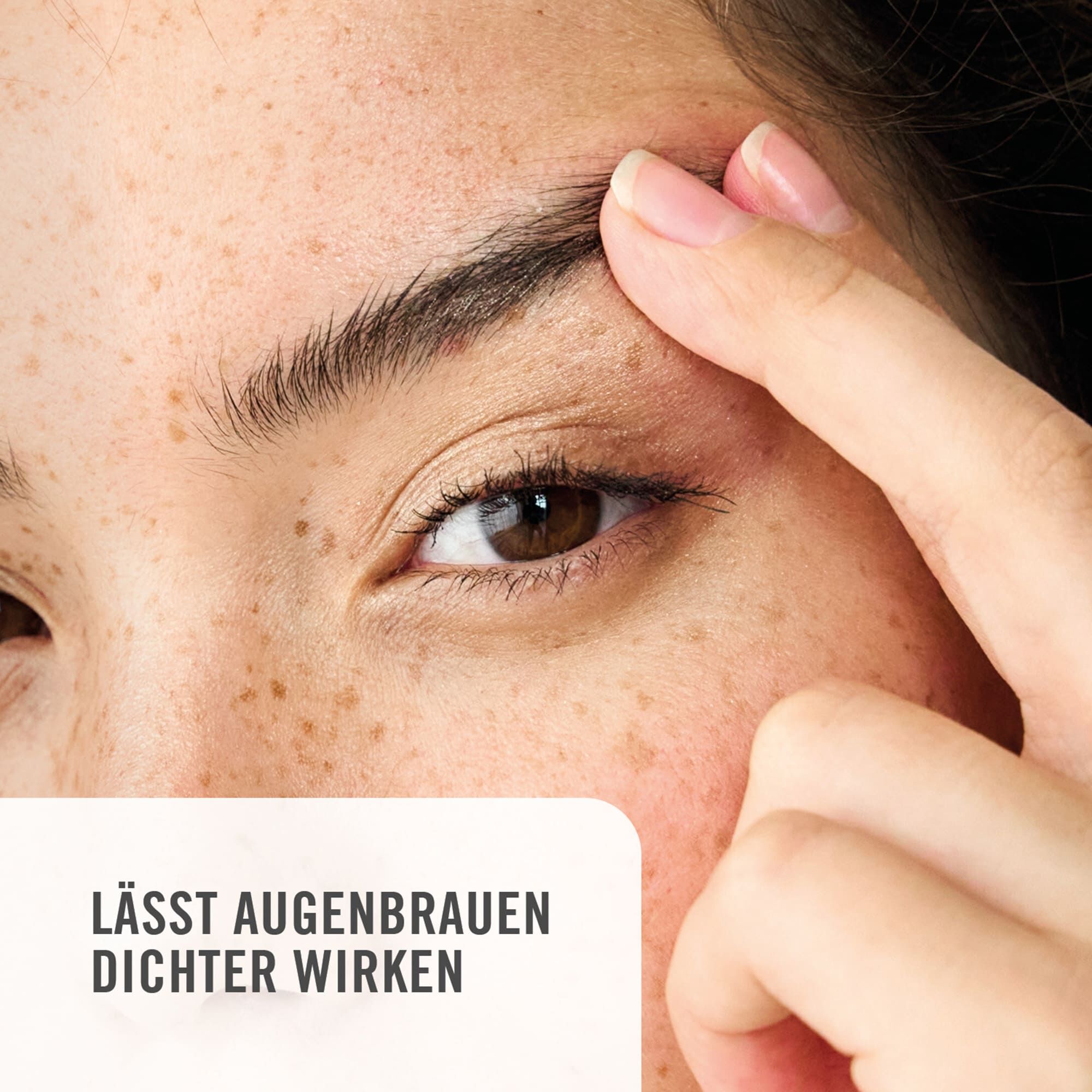 Lässt Augenbrauen dichter werden