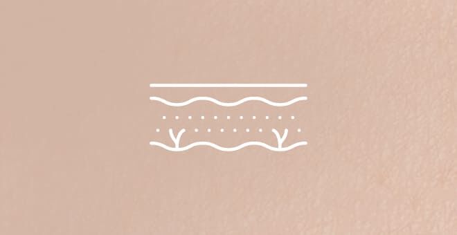 Normale Haut macht keine Probleme und reagiert unempfindlich auf Umwelteinflüsse