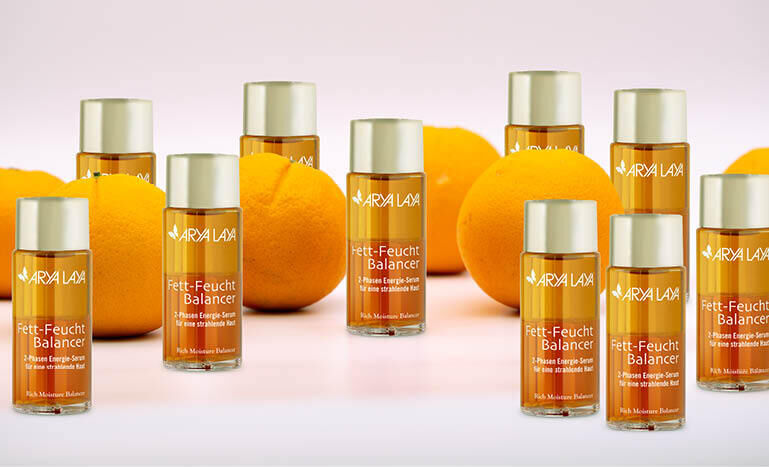10 Fett-Feucht Balancer und Orangen