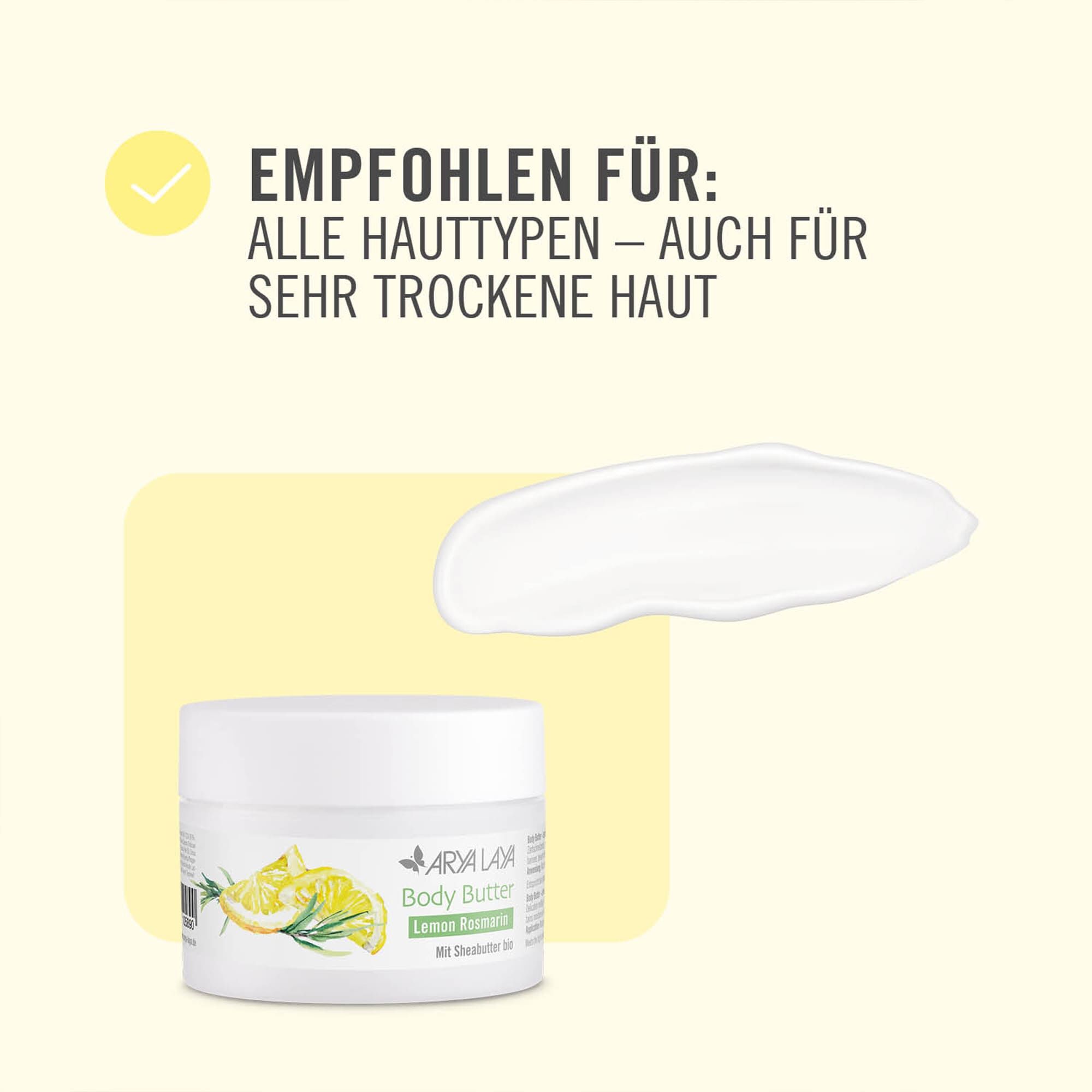 Empfohlen für alle Hauttypen