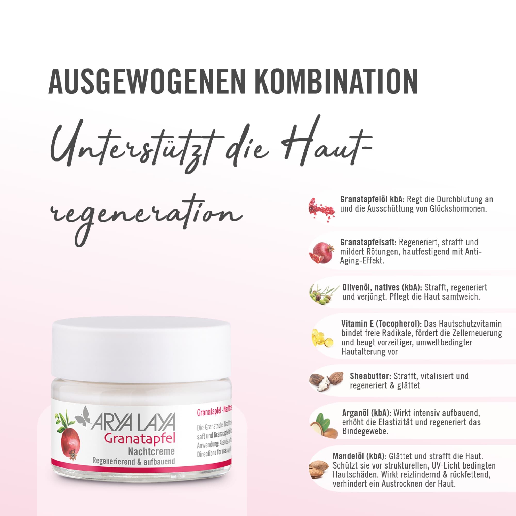 Unterstützt die Hautregeneration