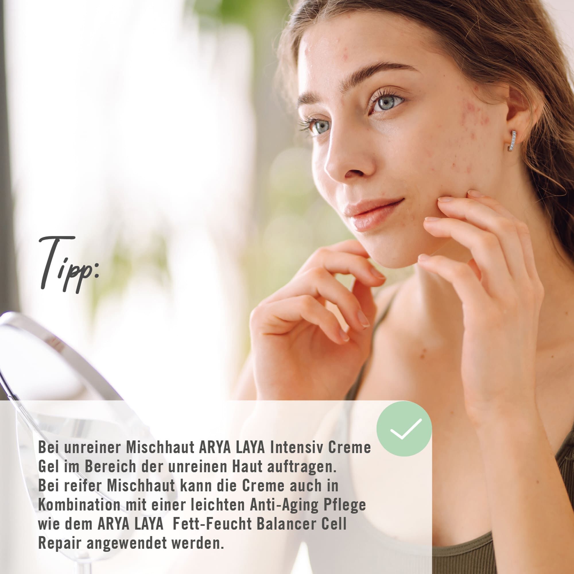 Tipp ARYA LAYA Clear Skin Mattierende Creme