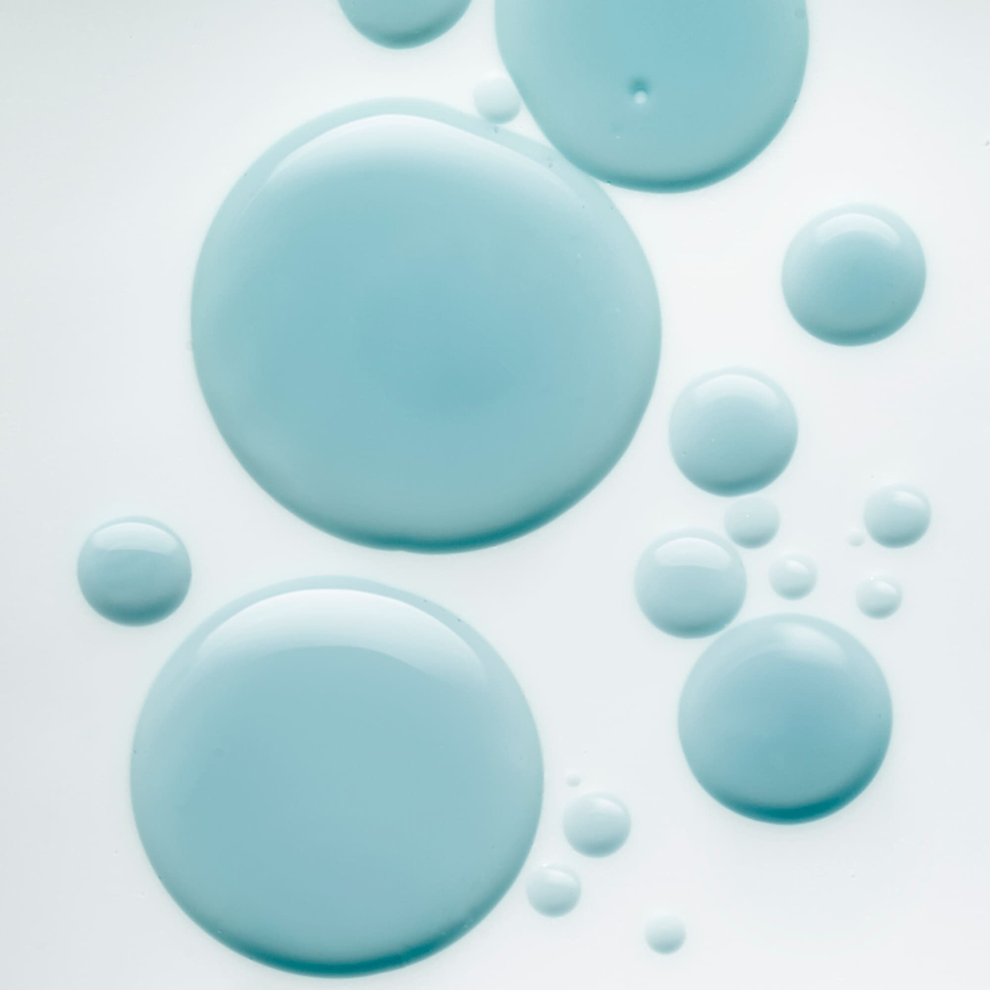 Blaue Bläschen